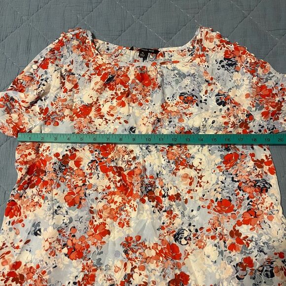 Zac & Rachel Floral Blouse – Petite Large PL Long Sleeve Top - Picture 4 of 7